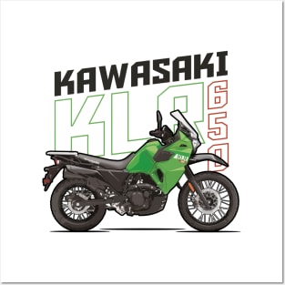 KLR 650 - Green Posters and Art